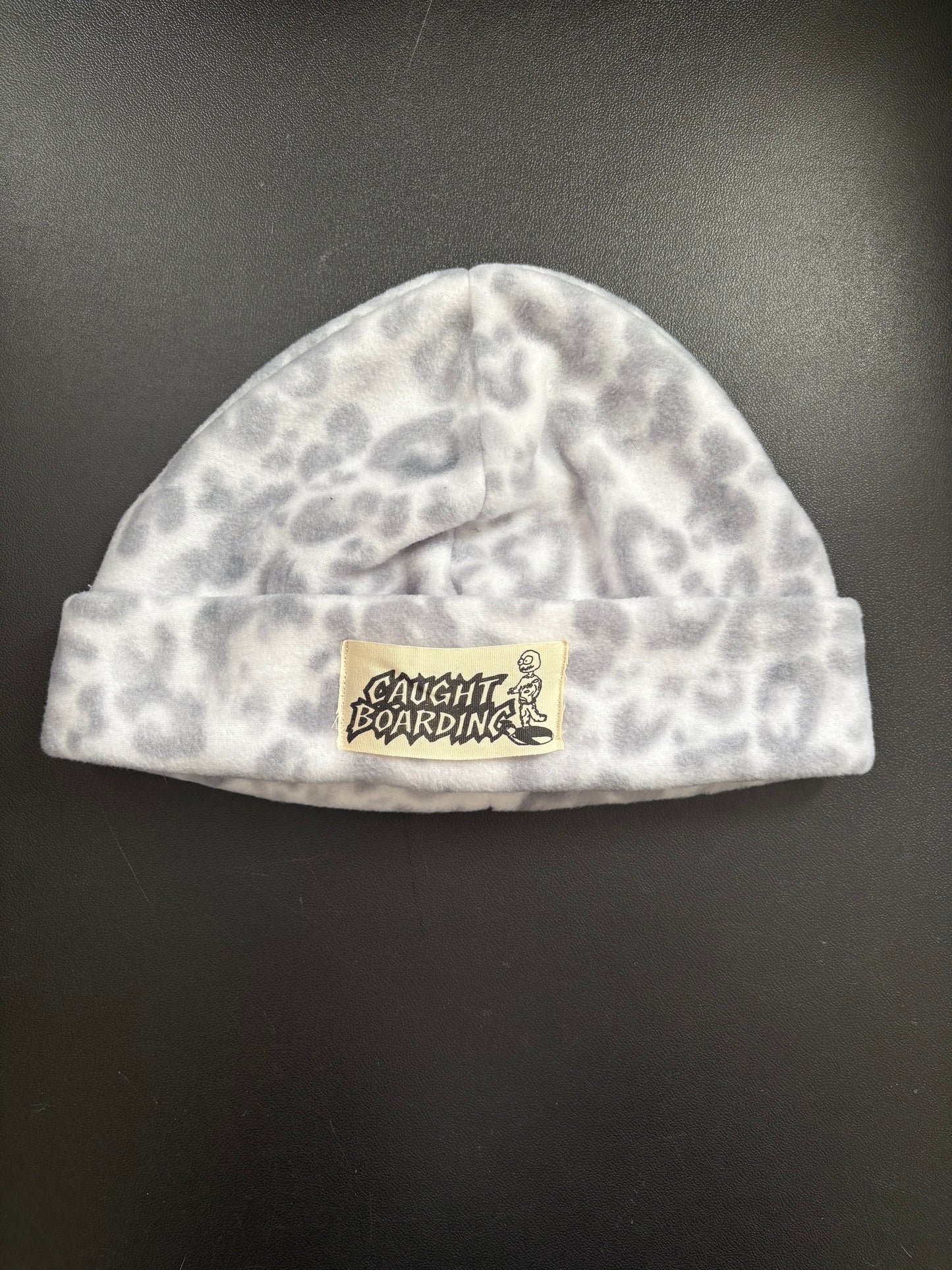 CB Zoko Beanie (white leopard)