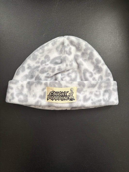 CB Zoko Beanie (white leopard)